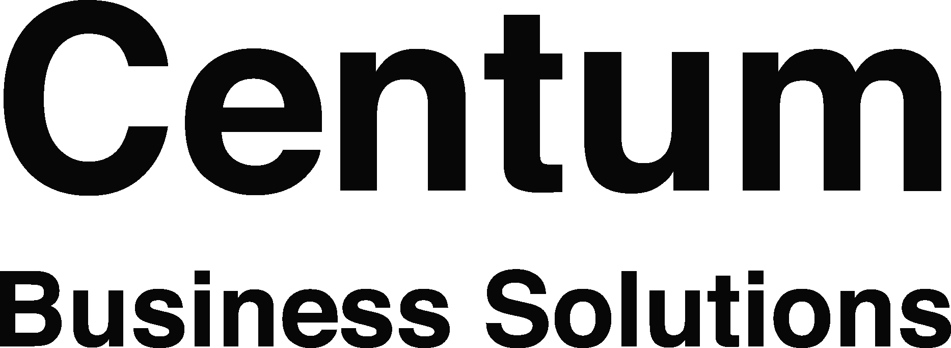 Centum Business Solutions Ltd (CBS) Black Logo Vector Logo